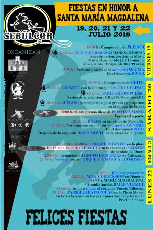 Imagen Cartel de las fiestas de la Magdalena
